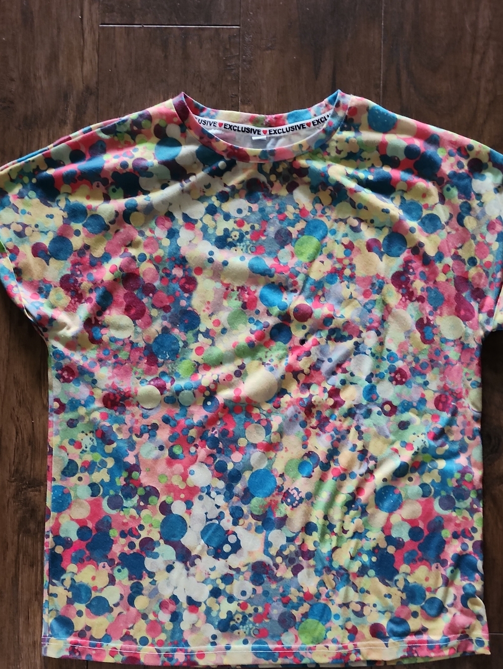 Kids' Color Splash Short Sleeve Tee - Multicolor